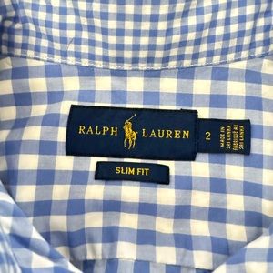 Polo by RALPH LAURAN plaid cotton women shirt